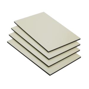 Silver UV-Resistant Aluminum-Finished Composite Panel