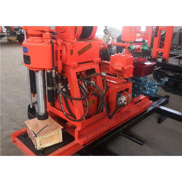 120 Meters Portable Water Drilling Machine With Diesel Engine