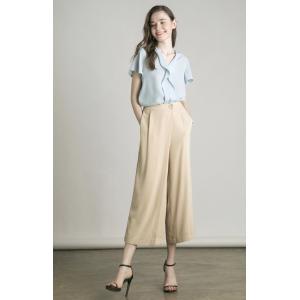 V Neck Short Sleeve Summer Blouse