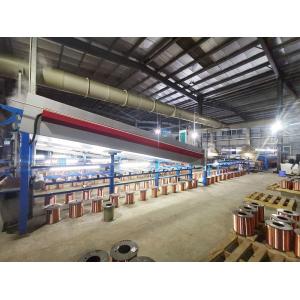 Electromagnetic Copper Wire Tinning Machine Antiwear Extrusion 3500KG