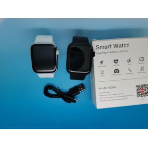 W34+ 1.75 Inch Fitness Pedometer Smartwatch Sport Bracelet