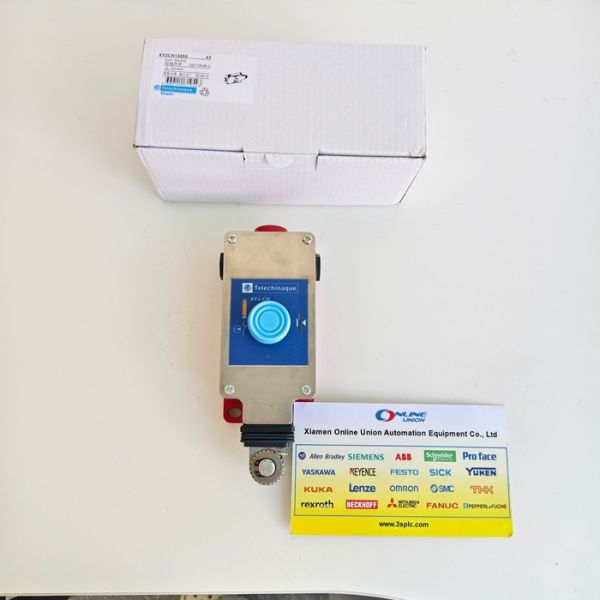 Buy Schneider XY2CH13250 Latching Emergency Stop Rope Pull Switch with IP65 Rating 800,000 Cycles and 240V AC Operation at wholesale prices