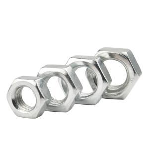 Customized M3 To M100 Stainless Steel DIN934 ISO 4032 Hex Nut