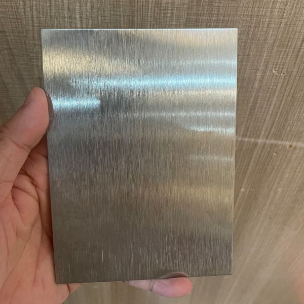 Buy Satin Finish 304 Grade Brush Stainless Steel Sheet at wholesale prices