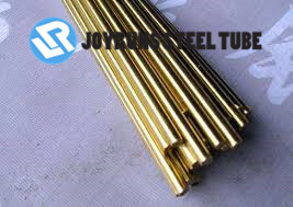 DIN1785 CuZn28Sn1 Seamless Copper Tubing Admiralty Brass Tubes 25*1mm
