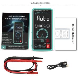 Electrician Testing Equipment Digital Multimeter with CE/RoHS/FCC Certification