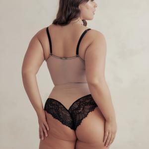 Smoothing Lace Shapewear Bodysuit