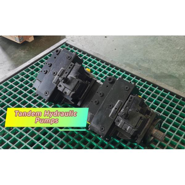 Hydraulic tandem pump customization Industrial Tandem Hydraulic Pumps With Swash Plate Structure Design