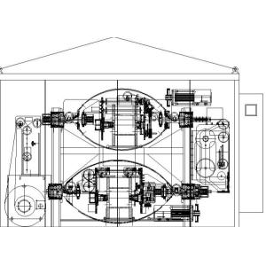 500mm Cable Triple Twisting Machine , Low Noise Wire Twister Machine