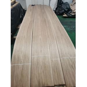 MDF Plain Sliced Walnut Veneer 250cm Length Apply To Door Leaf