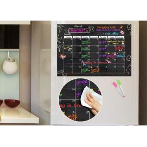Factory Directly Custom Convenient Magnetic Fridge Calendar Chalkboard Magnetic