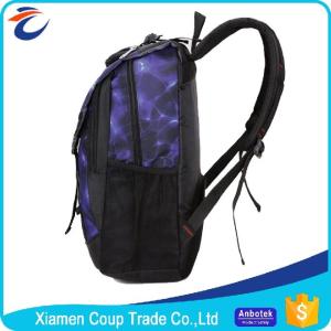 College Student Shoulder Bag / Polyester School Bags Humanized Internal