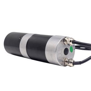 RS232 RS485 8 Poles 24 Volt DC Servo Motor 100W For Swing Barrier Gate