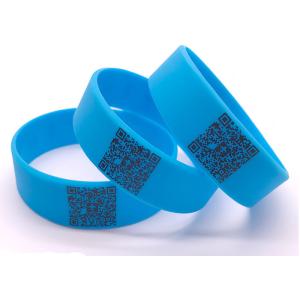 Hand Strap Luminous Silicone bracelet wrist Rubber Monochrome Printing strap