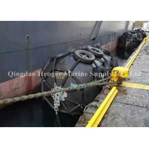 Pneumatic Rope Type Marine Dock Rubber Bumpers Fenders On The Shipboard For