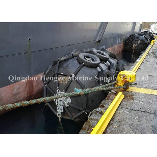 Buy Pneumatic Rope Type Marine Dock Rubber Bumpers Fenders On The Shipboard For Berthing at wholesale prices