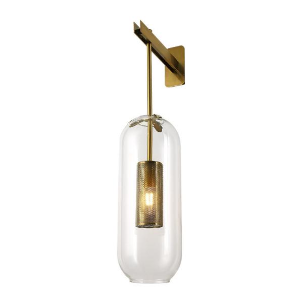 Post Modern Glass Material Corridor E27 Wall Mounted Lamps
