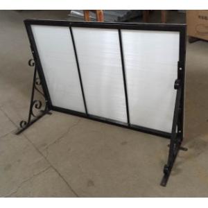 Galvanized Steel 120cm Door Window Awning Canopy