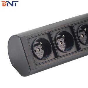 Double usb charger clamp on table top power socket box