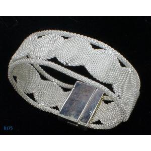 Eco-friendly fashion blue gold stone jewelry metal bangles with low MOQ