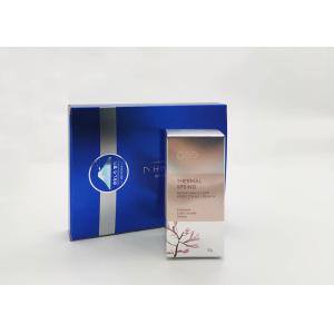 China Handmade 100g Commodity Gold Cardboard Foil Stamped Boxes on sale