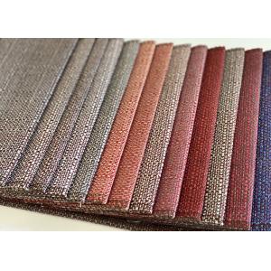 Custom Upholstery Sofa Fabric , Woven Jute Sofa Fabric