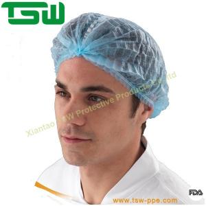 Breathable Disposable Head Cap For Food Processing
