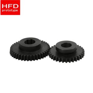 Material ABS PMMA PC Diameter 5mm 1000mm Gear CNC Plastic Machining