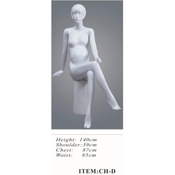 Wholesale full body lifelike female pregnancy mannequin with metal base for women clothes display