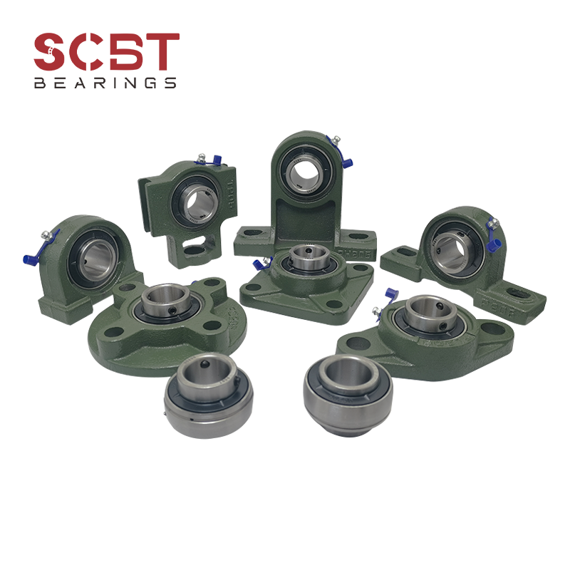 China High Speed Gcr15 Pillow Block Ball Bearings UCP312 60*71*330 For Replace / Repair on sale