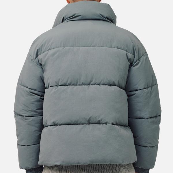 Clothing Manufacturer Designer Puff Padded Coat Oem Logo Oversized Men's Down Bubble Winter Custom Puffer Jacket