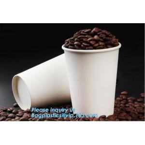 White paper cup Custom printed disposable hot soup bowls, kraft paper soup cup