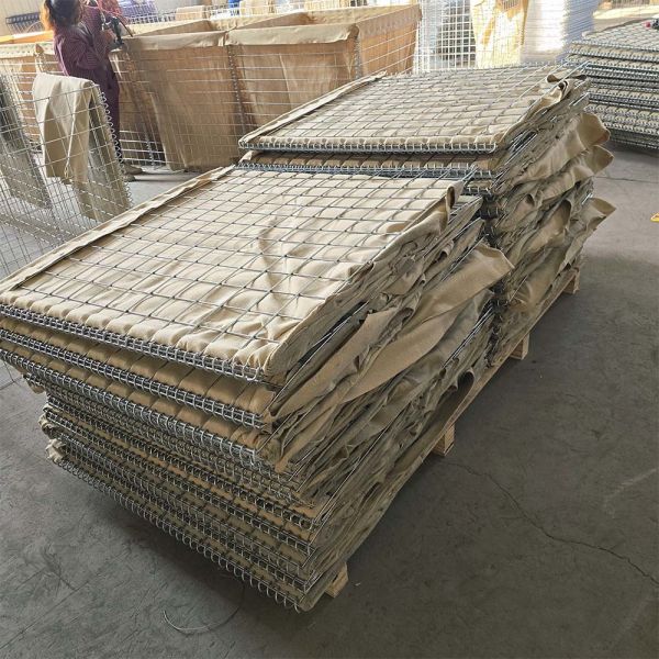 Buy Galvanized Welded Wire Mesh Defensive Barrier Security Gabion Wall at wholesale prices