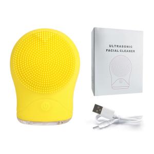 High Frequency Vibration Full Silicone Face Cleansing Instrument Sonic Cleansing