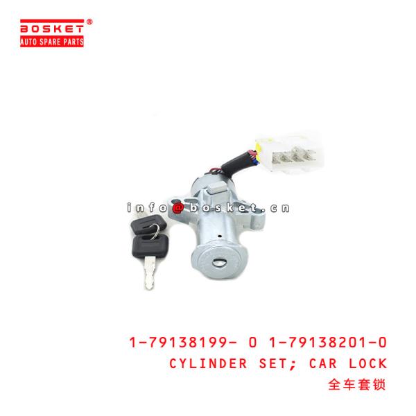Buy 1-79138199-0 1-79138201-0 Car Lock Cylinder Set 1791381990 1791382010 Suitable for ISUZU FRD 10PE1 6WF1 at wholesale prices