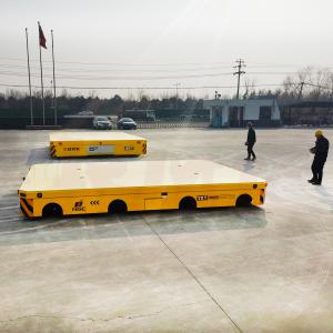 Omnidirectional Moving Trackless Transfer Cart 160T Trolley Transfer