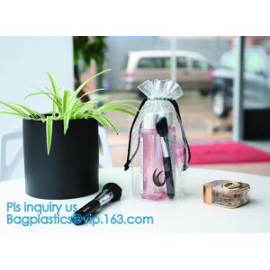 Drawstring Bags Backpack PVC Drawstring Bag, Promotional Clear PVC Plastic