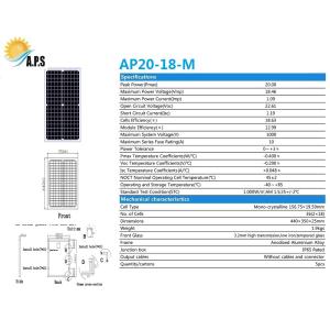 High Efficiency A Garde Mono 36cells 20W,30W 18V Mini PV Solar Panel Solar Kit
