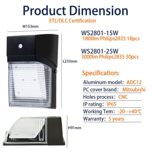 Customized Solar Outdoor Wall Lights Hanging Up And Down Wall Light 110V