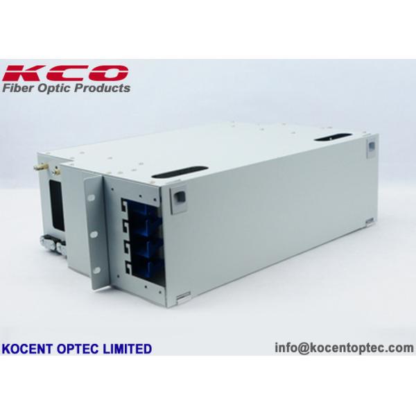 48 Core Rack Mountable Fiber Optic Distribution Unit with 19'' Standard and 1