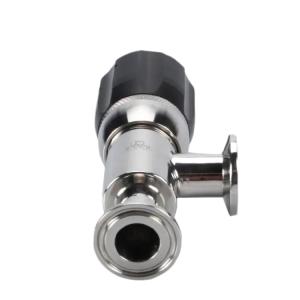 General Sanitary Clamp Relief Valve with Cylindrical Head Code in SS304 316 316L