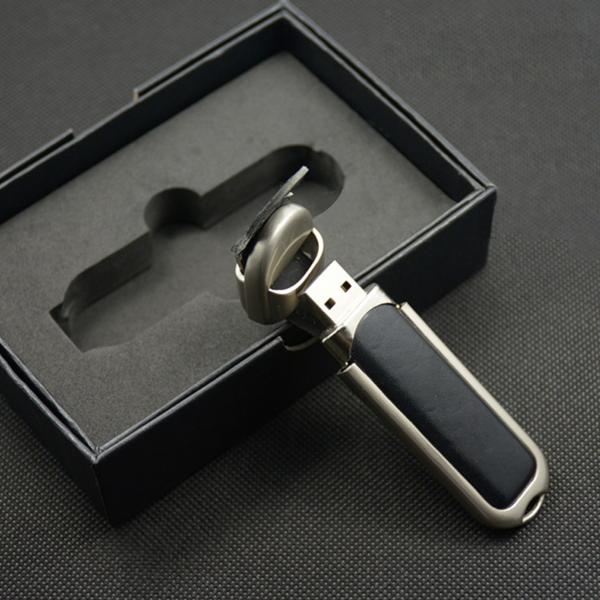 8GB 16GB 32GB PU Leather USB Flash Drive Fast Speed 80MB/S 2.0 3.0