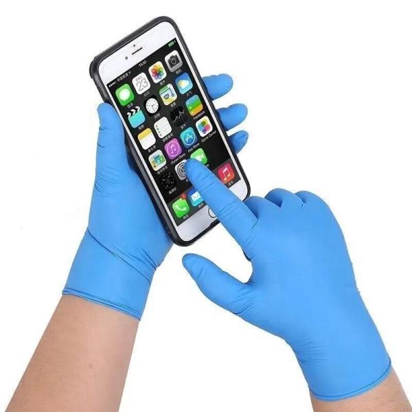 Buy ISO CE 240mm Mechanics Disposable Nitrile Gloves Bulk Chemical Protective at wholesale prices