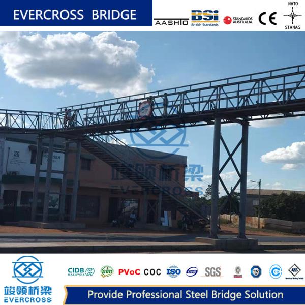 Buy Portable Steel Modular Footbridge With Paint Surface Low Cost at wholesale prices