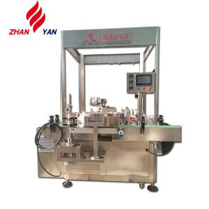 7.5KW Hot Melt Glue Labeling Machine , Round PET Plastic Bottle Labeling Machine