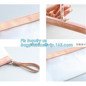 promotion zipper pencil bag, Waterproof and shockpfoof Triangular pencil bag