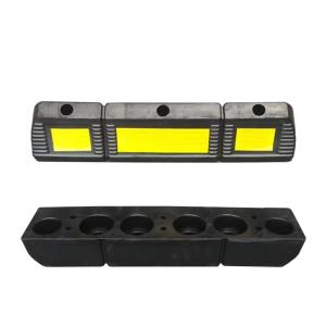 Durable Rubber Curb Garage Vehicle Floor Stopper For Parking