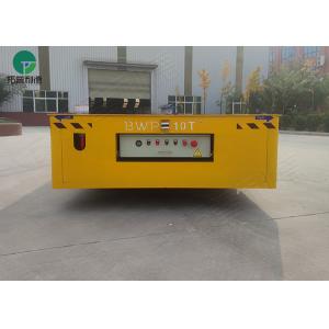 Factory 60t transfer battery powered steerable heavy duty cart