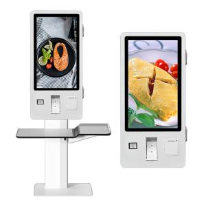 Touch Screen Self Service Checkout Kiosk Payment Automated Order Machine For