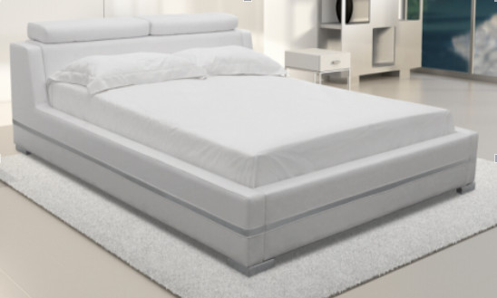 Buy function headboard modern leather bed, upholstered bed K37 at wholesale prices